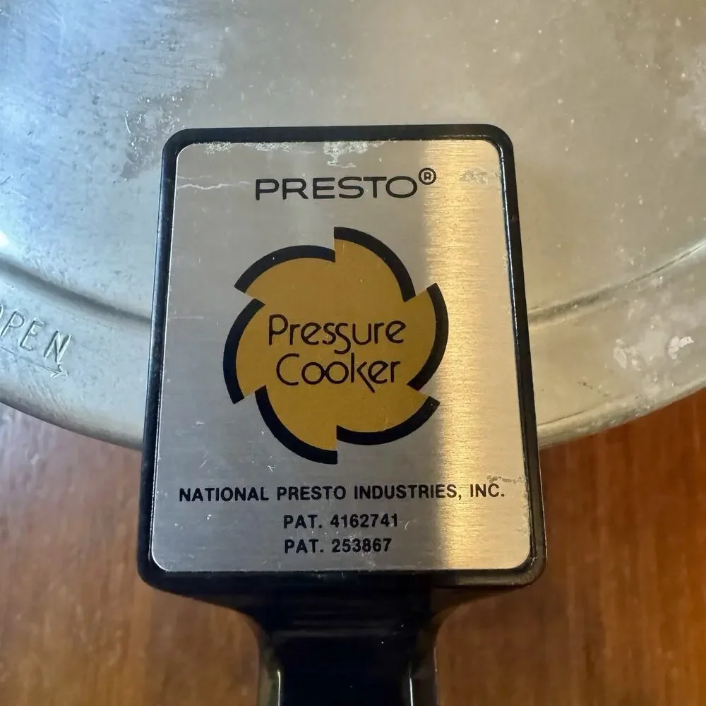 Presto 0121004 Vintage Pressure Cooker Canner 4 Qt Aluminum w/ Manuals